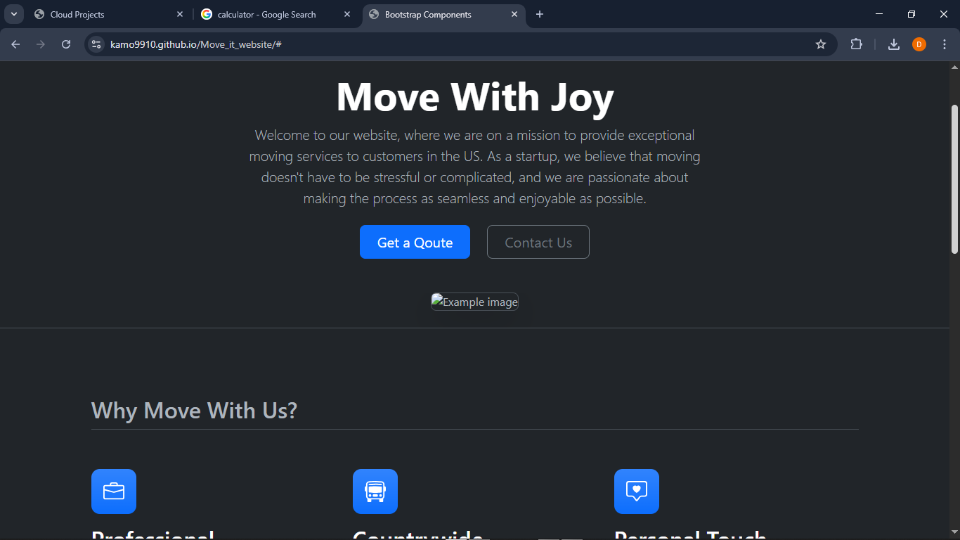 Move it Website